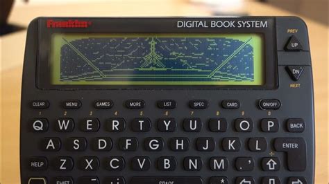 franklin digital book system cartridge.